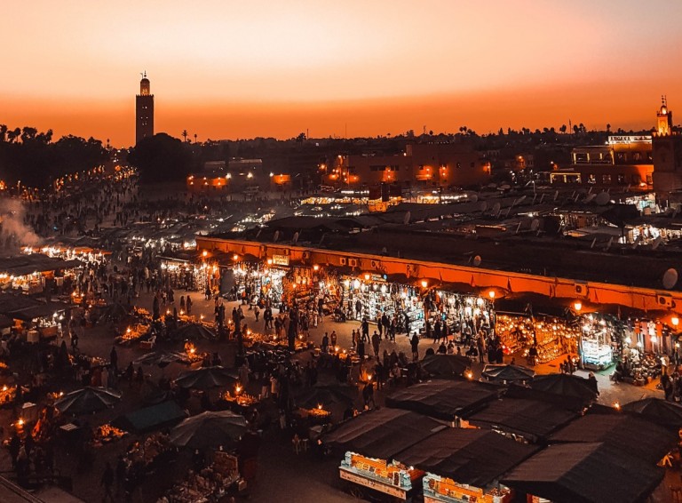 Jemaa Al-Fnaa, Marrakech