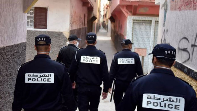 marokkanische Polizei