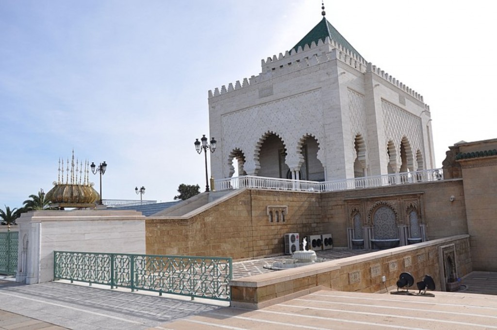 Mausoleum König Mohammed V., Rabat, Marokko. Foto: Jorge Lascar